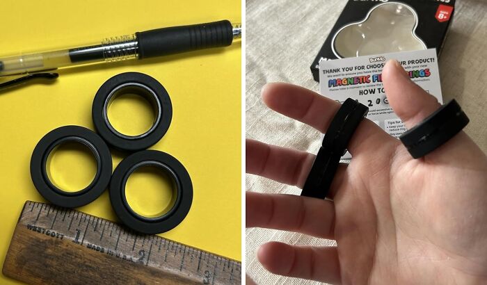 Magnetic Fidget Rings: Because Their Hands Deserve A Social Life Too