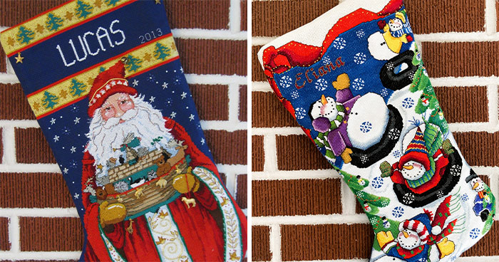 Check Out These Christmas Stockings My Mom Made—Seriously, They’re Next-Level!