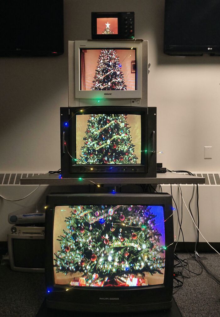 Got the Office Christmas Tree Setup and Looking Sharp