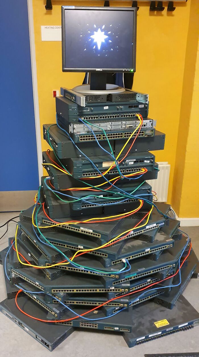IT Department's Cheer-Up 'Tree' That’s Way Cooler Than You’d Expect