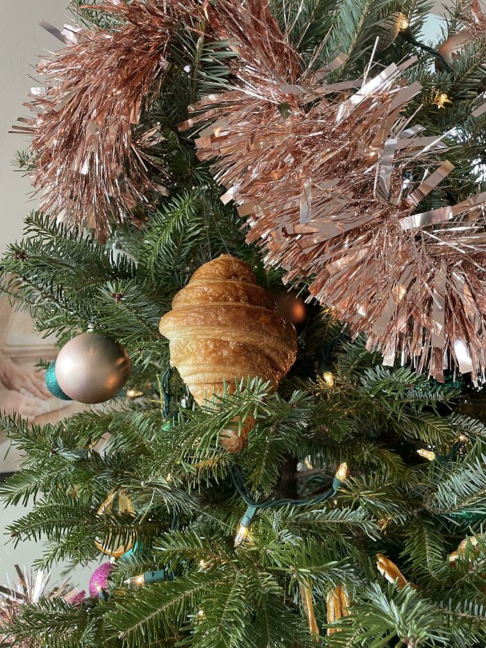 Local Bakery’s Croissant Ornaments Took the Cake