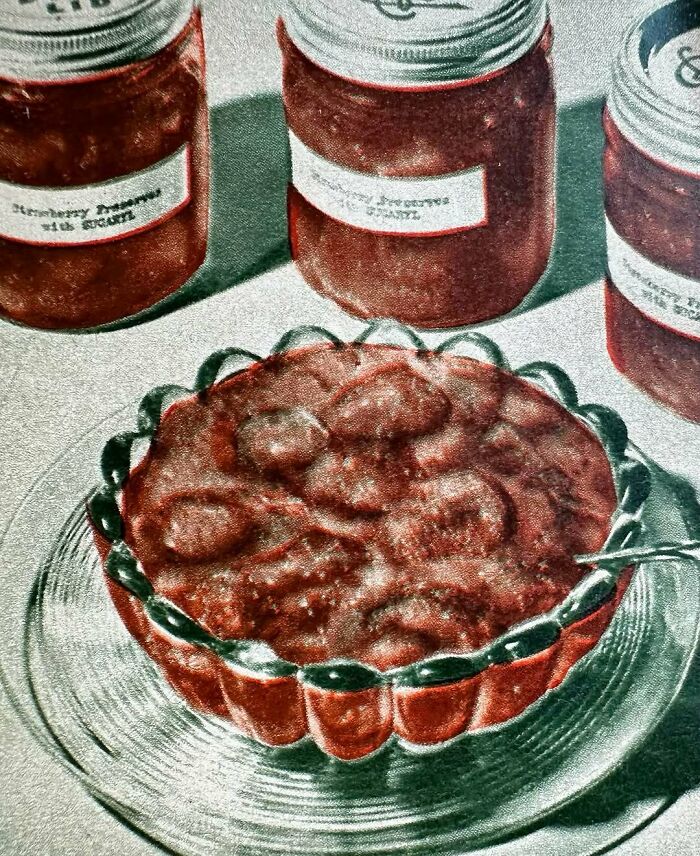 Strawberry Preserves Sweetened Without Sugar (Say What?), 1951