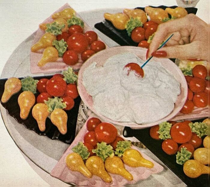 Tomatoes and Blue-Cheese Dip: Unlikely Friends From 1956
