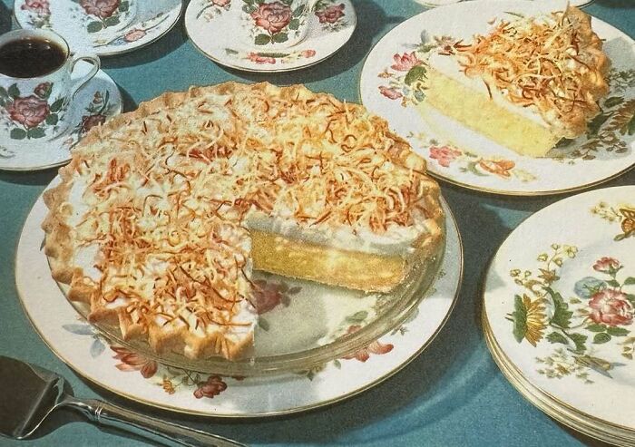 Coconut Cream Pie: Sweet and Dreamy from 1953