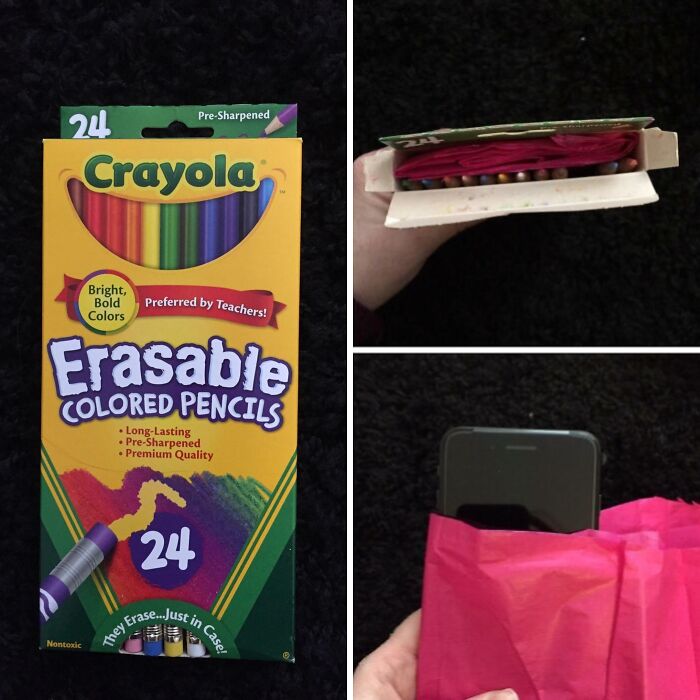 Wrapped an iPhone Like a Colorblind Guy Would Appreciate