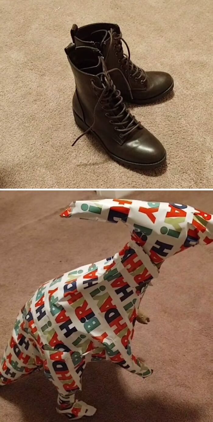 This Gift Wrapping Trend Is Hilarious