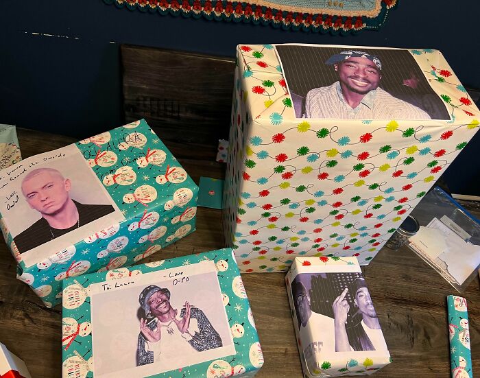 My Wife Called Wrapping Paper 'Rapper Paper' and I Took It Seriously