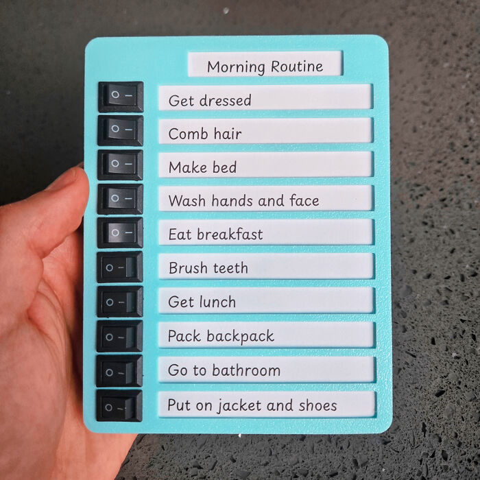 Designed This Habit Tablet to Track My Daily Stuff