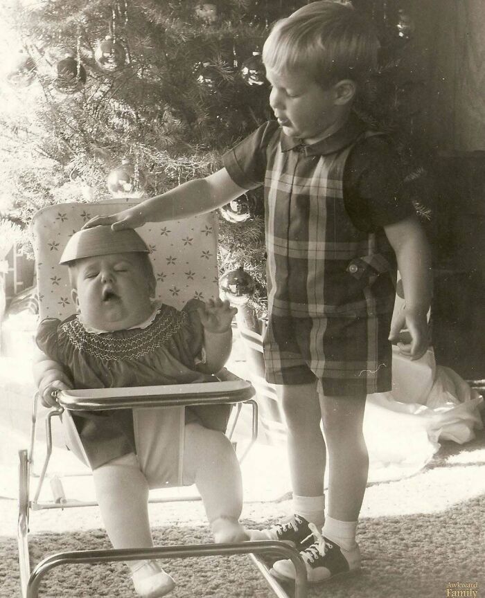 Baby Me Clearly Annoyed Big Brother in 1965