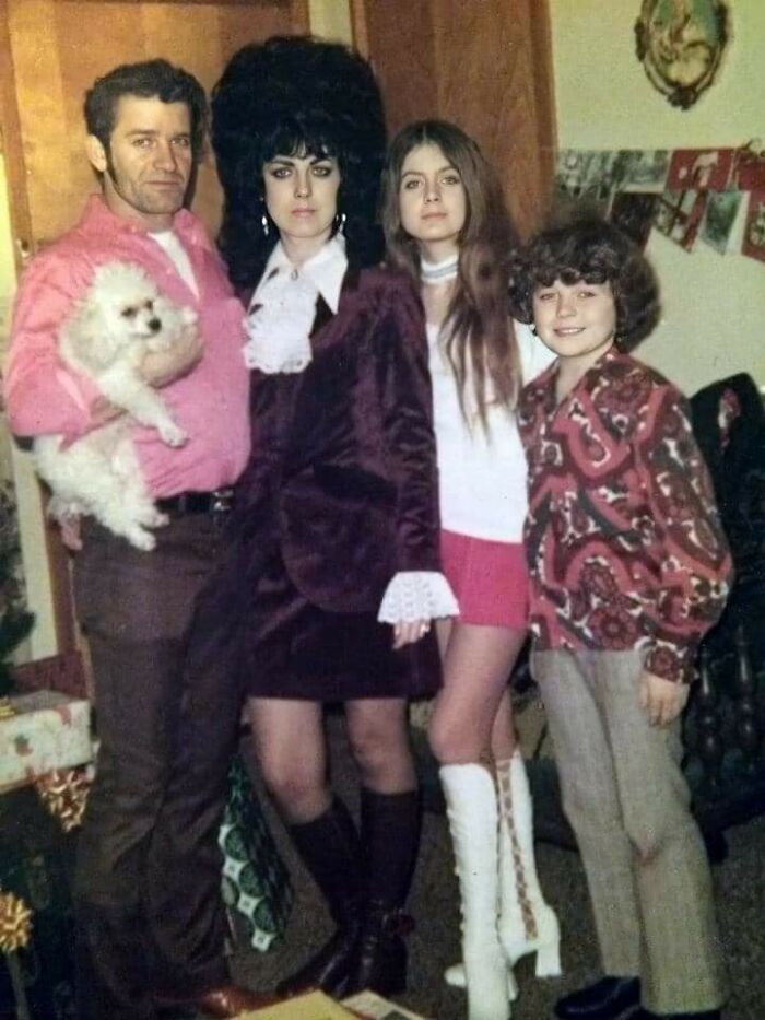 Vintage Christmas Eve 1972 Photo Magic