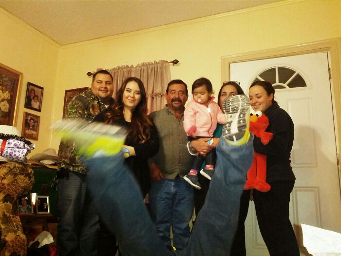 Last Year’s Christmas Group Photo That Was Mostly a Run Sprint