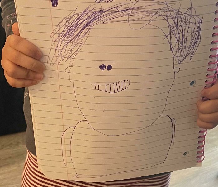 3-Year-Old Drew Me, And Mom Can’t Stop Laughing