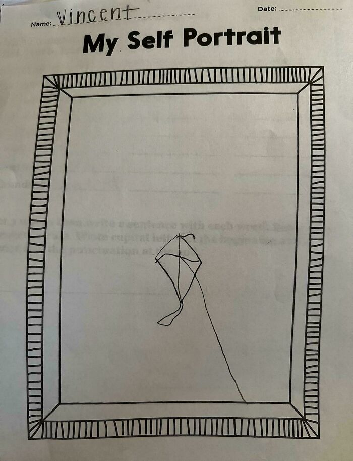 Son’s Self-Portrait: Honest Or Hilarious?