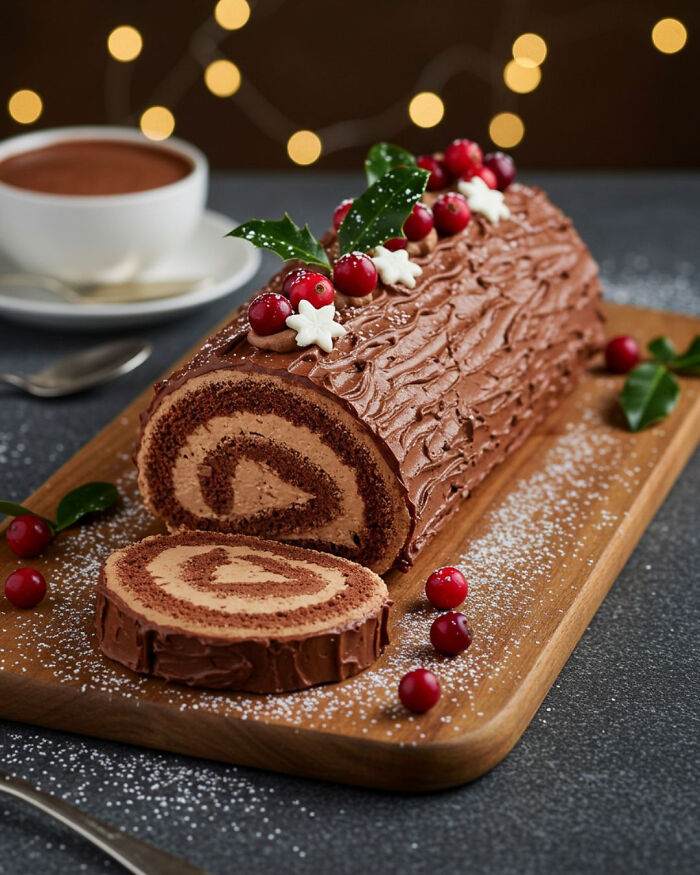 Bûche De Noël - The Fancy French Yule Log