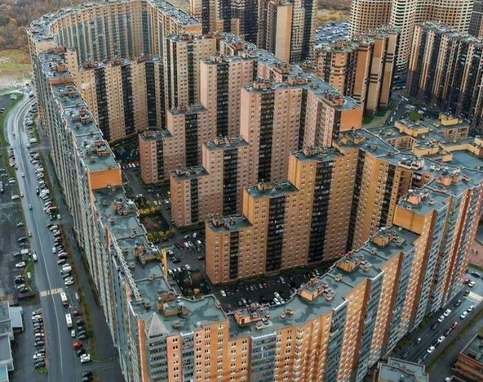 Russia’s Biggest Scary Apartment Block