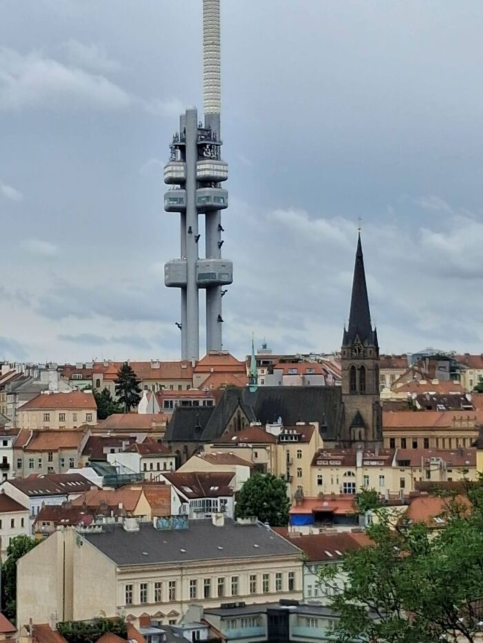 Žižkov Television Tower – Prague’s Creepiest Giant