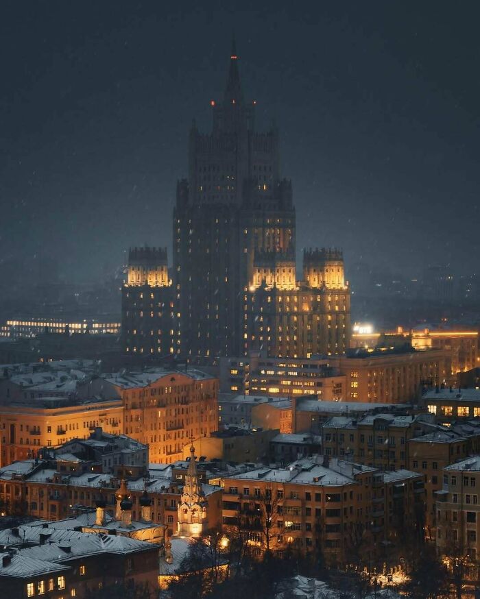 Moscow’s Ministry of Foreign Affairs – Soviet Super Tower
