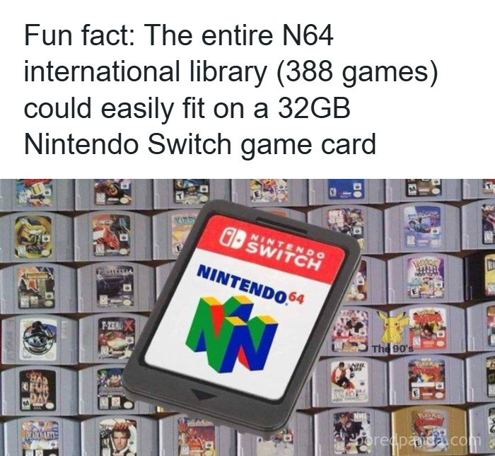 Do All These Nintendo 64 Games Actually Fit On A Cartridge?