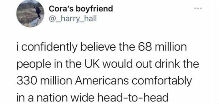 Can Brits Really Out-Drink Americans That Much?