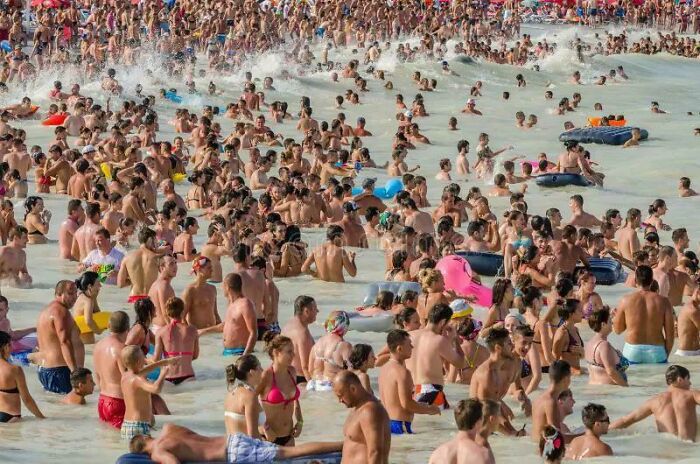 If Everyone Swam In Lake Superior, How Cozy Would It Be?