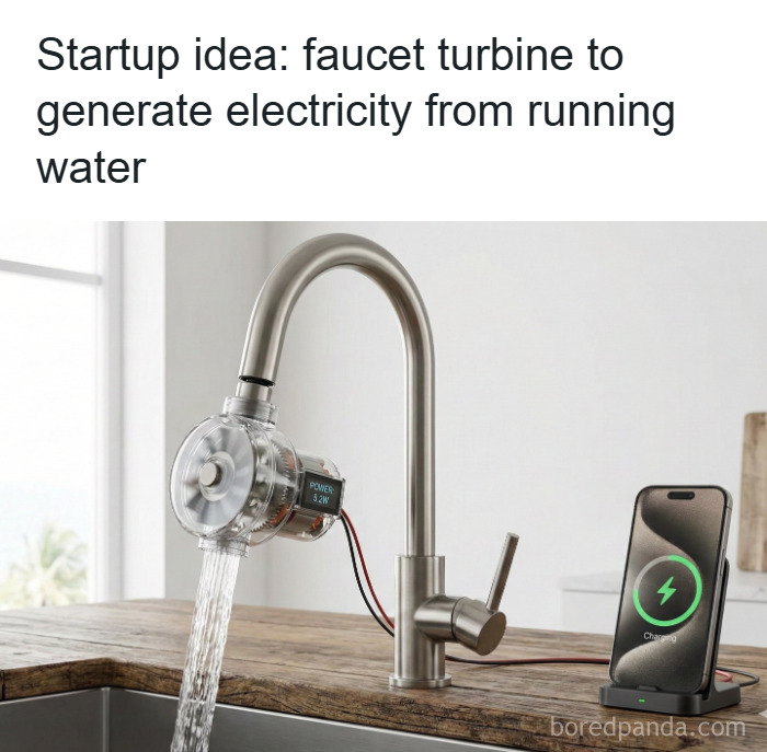 Why Wouldn’t This Faucet Power Your Phone?