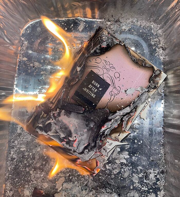 The Burn After Writing Diary Is Like Your BFF That Gets Your Weirdest Thoughts