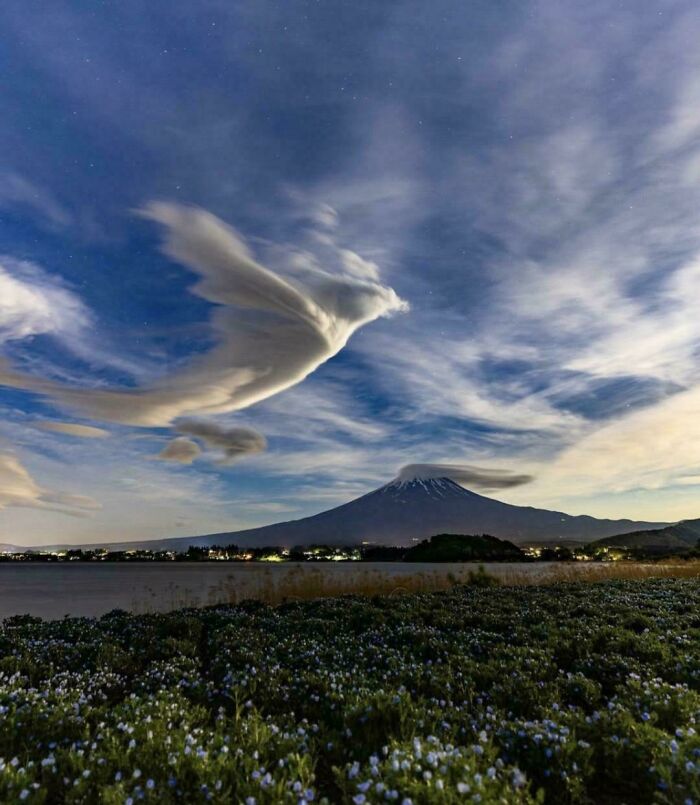 Phoenix Rising… But It’s A Cloud Over Mt. Fuji