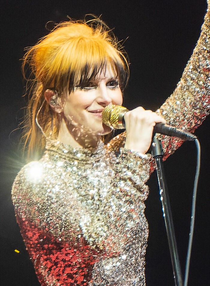 Hayley Williams, Paramore’s fiery lead singer, 37