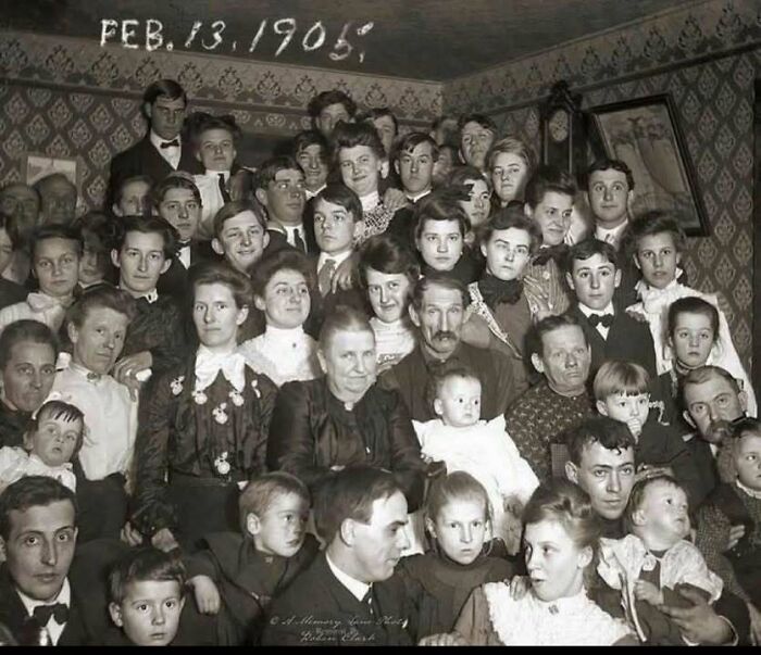 Family Portrait Power Pose from 1905