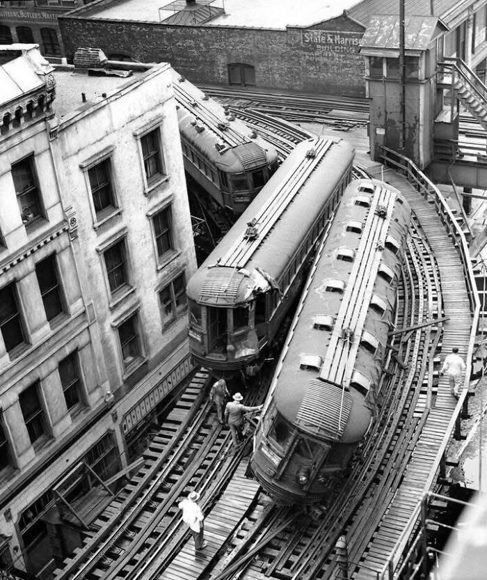 Chicago Rail Crash Chaos Caught on Cam, 1953
