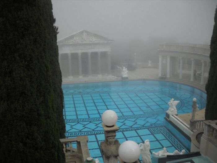 That Pool at Hurst Castle—So Quiet, So Weird