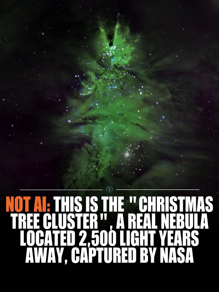 Check Out These Cosmic Christmas Decorations: The Christmas Tree Cluster and Cosmic Wreath