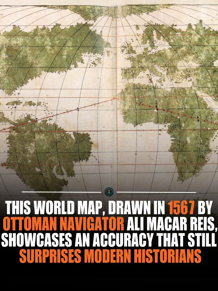 Old Maps Level: Guy Mapped Europe, Africa, and Americas Way Better Than His Time
