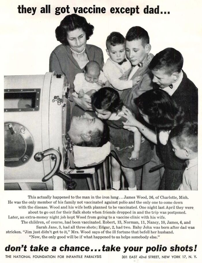 Everyone Got Vaccinated—Except Dad! (Workbench Magazine, 1958)
