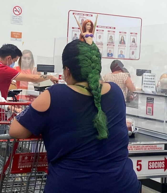Wacky Hair Day at the School? Nah, Just Walmart!