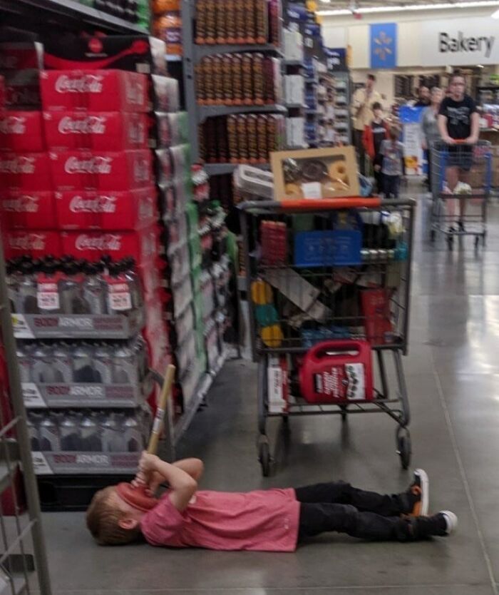 Stupid Moments Captured at Walmart