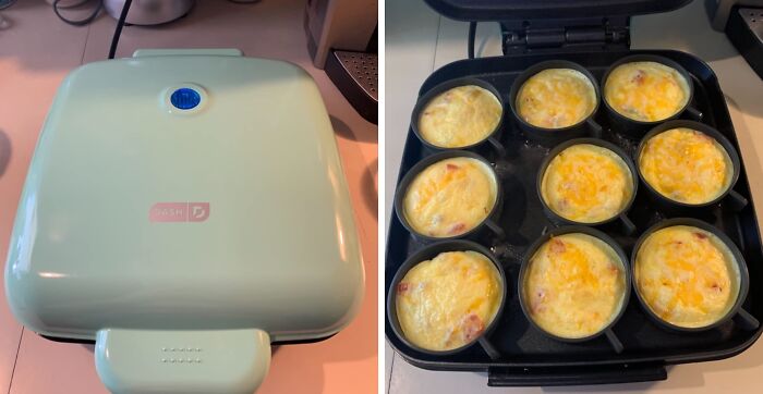 Want Breakfast Pucks At Home? Try The Egg Bite Maker To Save Coffee $$$