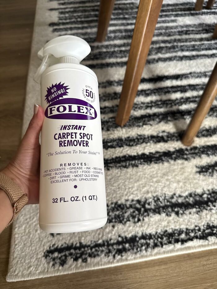 Want Your Full Deposit Back? Use Folex Instant Carpet Spot Remover