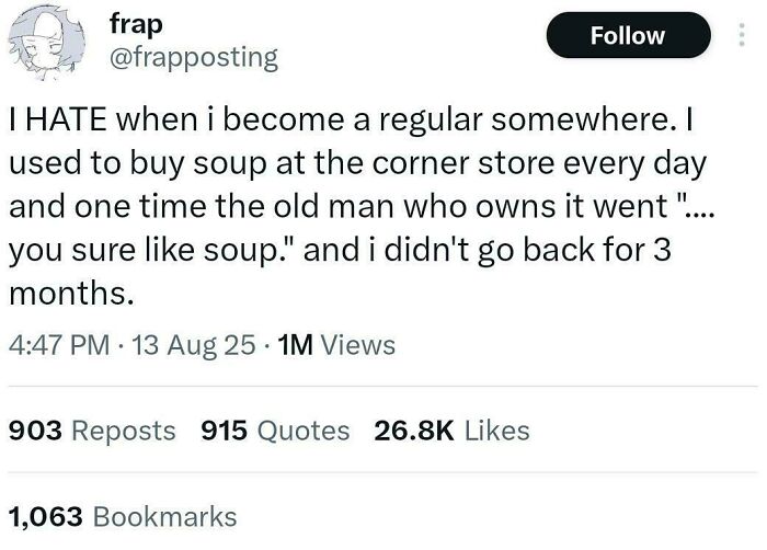 …you Sure Like Soup