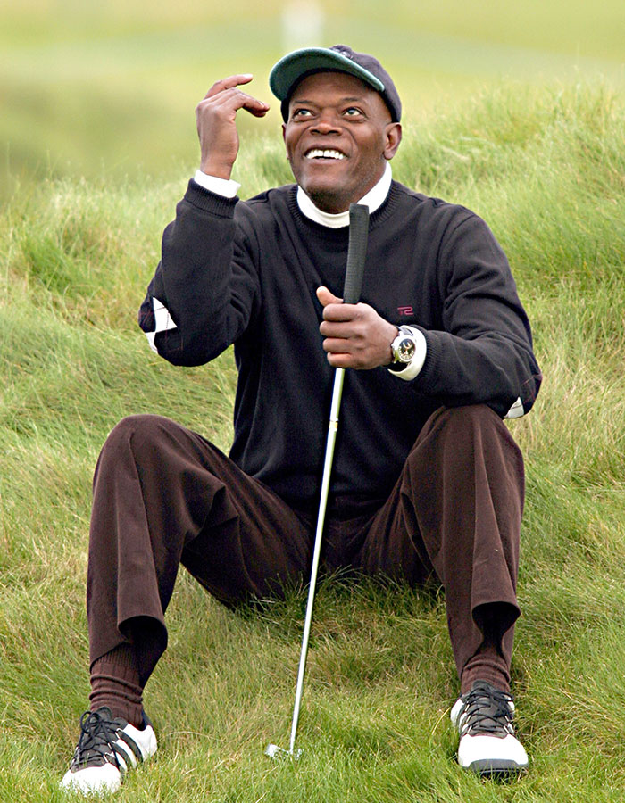 Samuel L. Jackson - Golf Twice a Week? Yes, Please!