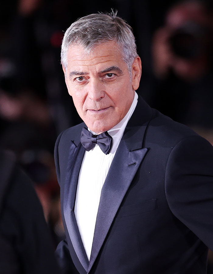 George Clooney - Brought a Beach Hut to London