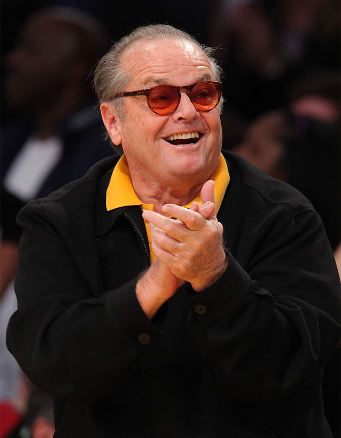 Jack Nicholson - Extra Days Off for Lakers Games