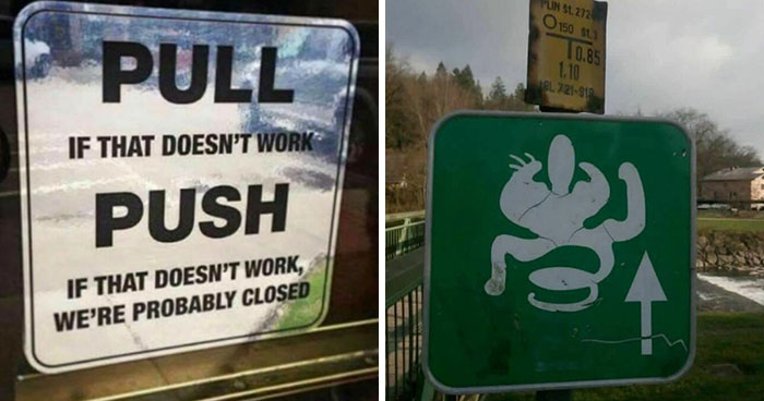 These Signs Are So Weird, You Won’t Believe People Actually Made Them
