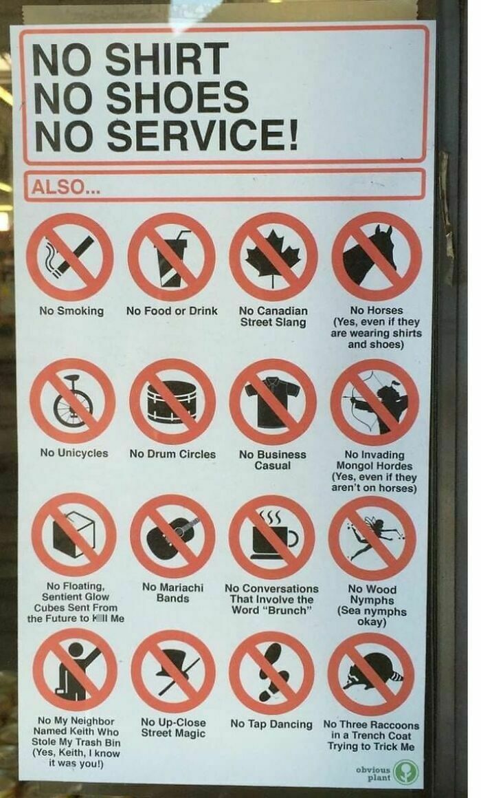 These Signs Are So Weird, You Won't Believe People Actually Made Them