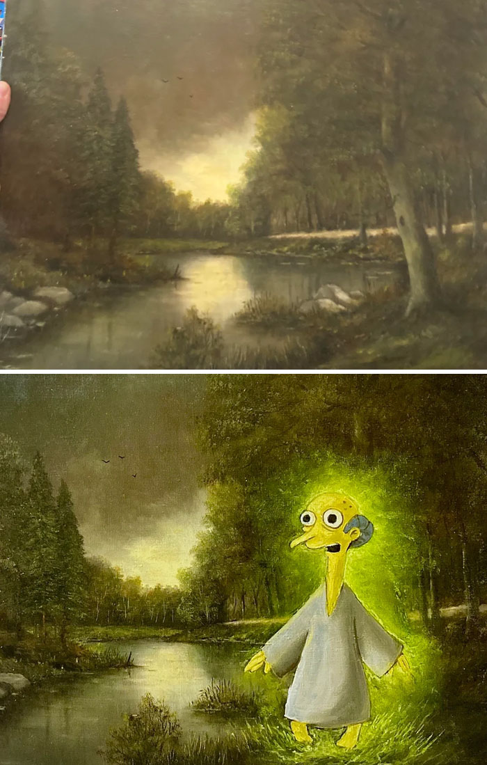 Wait, People Actually Repaint Thrift Store Art? Yep, And It's Hilarious!