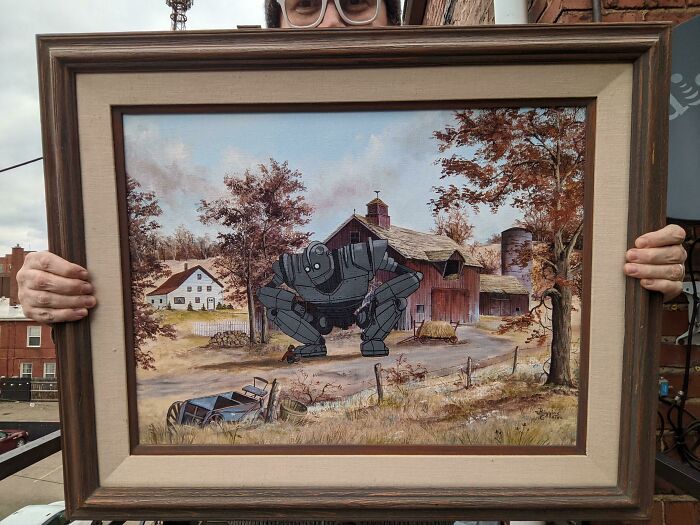 Wait, People Actually Repaint Thrift Store Art? Yep, And It's Hilarious!