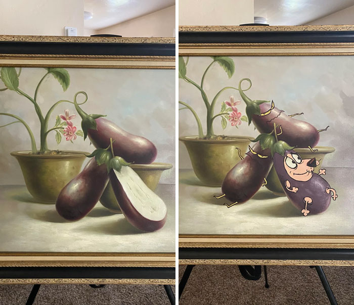 Wait, People Actually Repaint Thrift Store Art? Yep, And It's Hilarious!