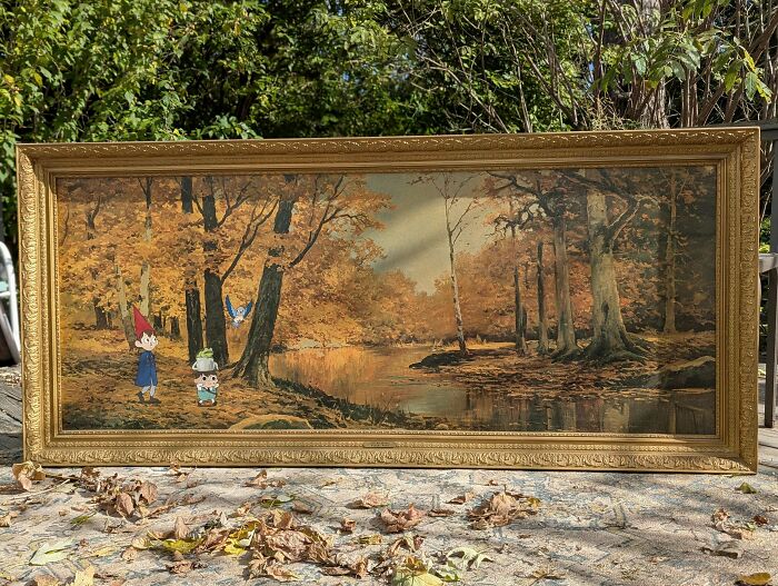 Wait, People Actually Repaint Thrift Store Art? Yep, And It's Hilarious!