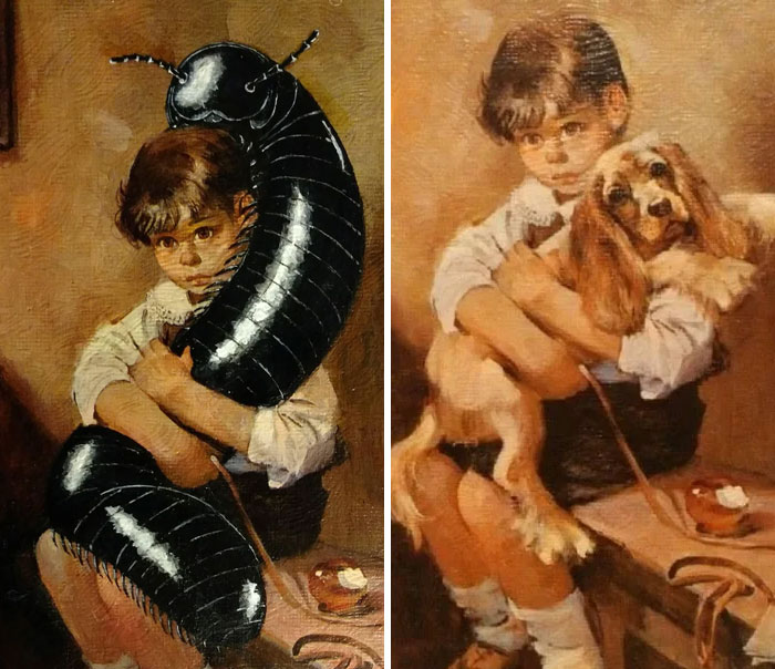 Wait, People Actually Repaint Thrift Store Art? Yep, And It's Hilarious!
