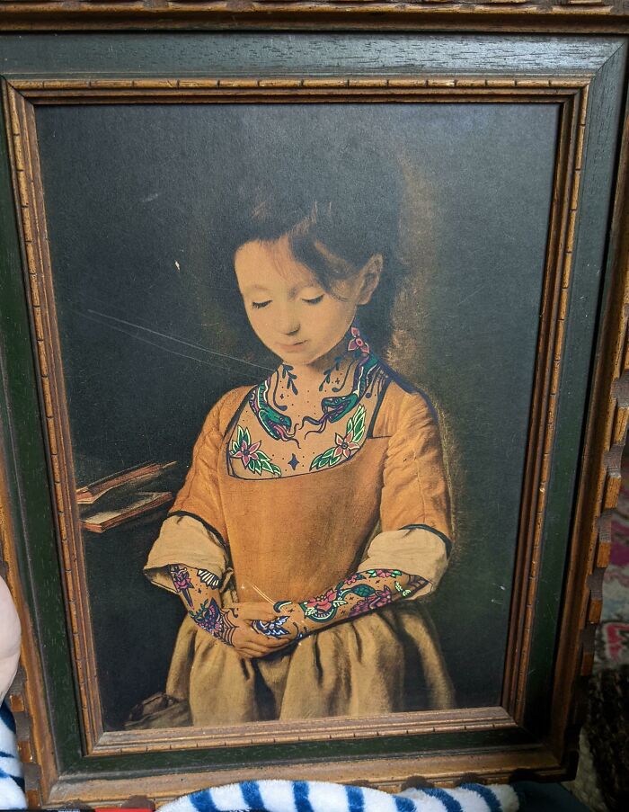 Wait, People Actually Repaint Thrift Store Art? Yep, And It's Hilarious!